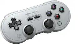 8BitDo - SN30 Pro Bluetooth Gamepad - Gray - Front_Zoom