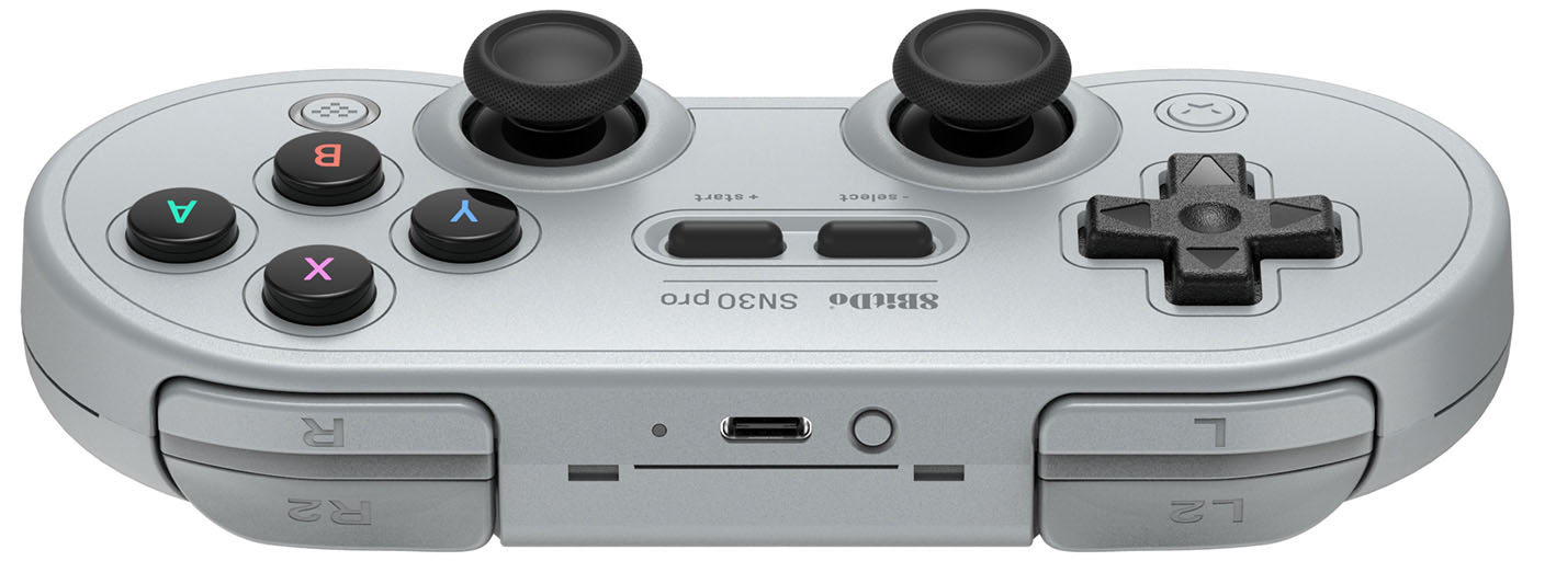 8Bitdo Sn30 Pro Bluetooth Gamepad (Gray Edition) - Nintendo Switch