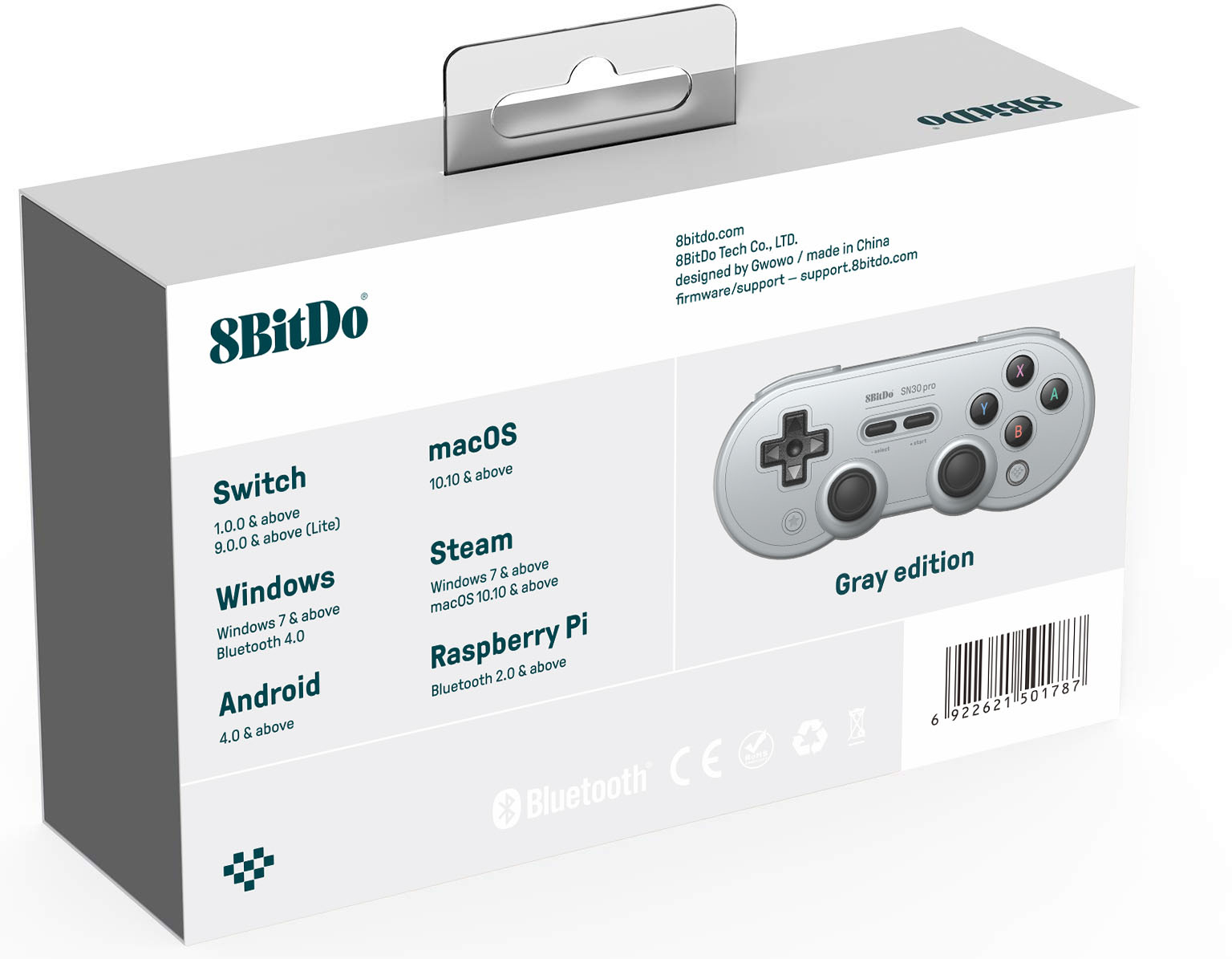 Controlador de juego Bluetooth 8BitDo SN30 Pro para Xbox - WhatGeek