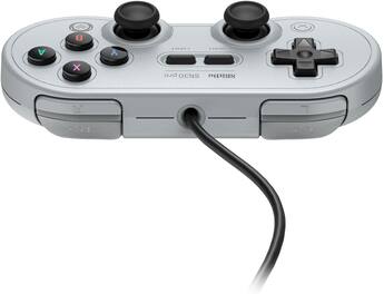 8BitDo SN30 Pro Wired Controller for Switch and Windows Gray 82AD 8BitDo SN30 Pro Wired Controller for Switch and Windows Gray 82AD