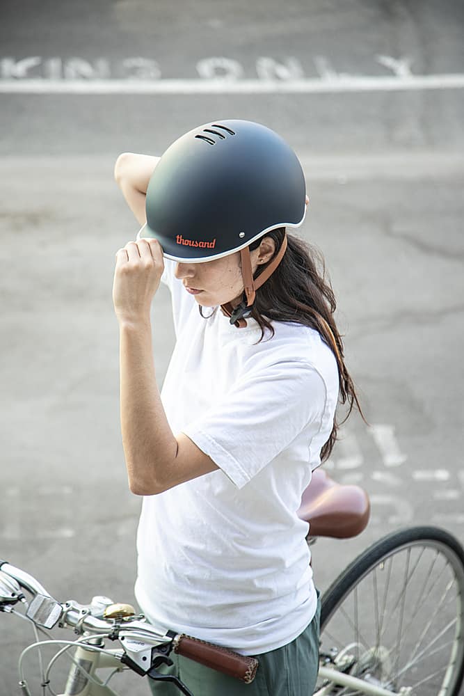 Alt View 17. Thousand - Heritage Bike and Skate Helmet - Navy.