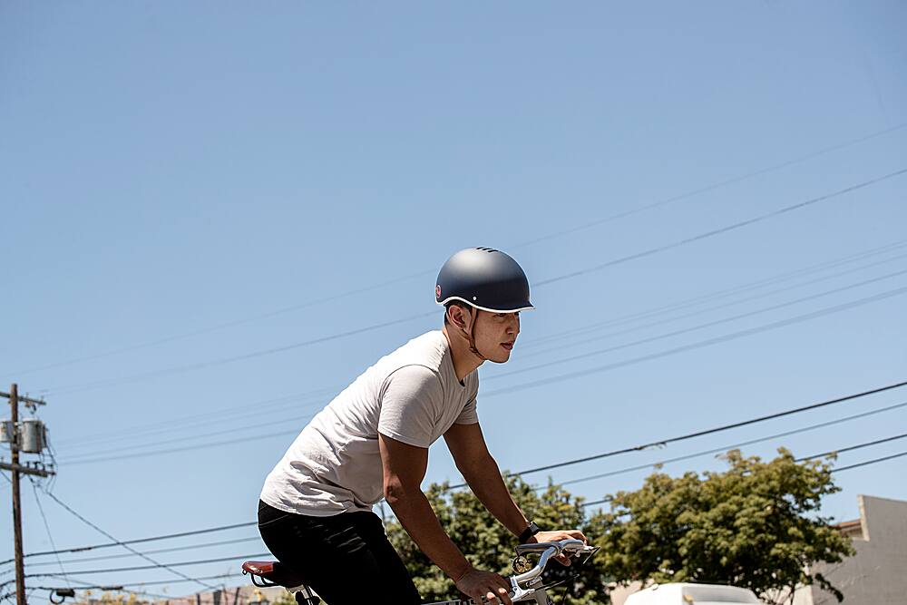 Alt View 26. Thousand - Heritage Bike and Skate Helmet - Navy.