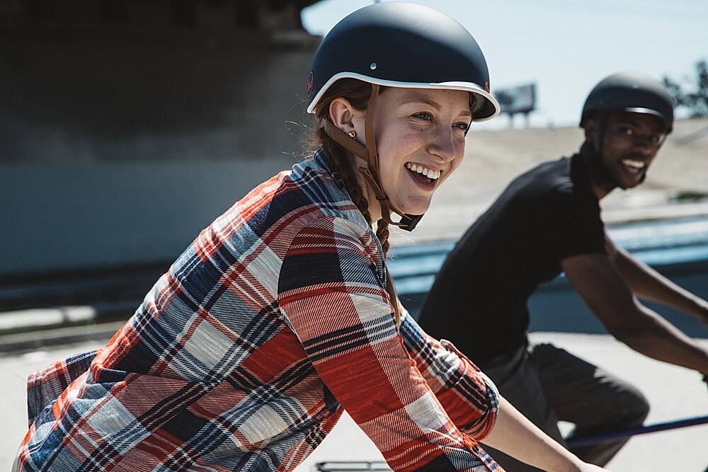 Alt View 27. Thousand - Heritage Bike and Skate Helmet - Navy.