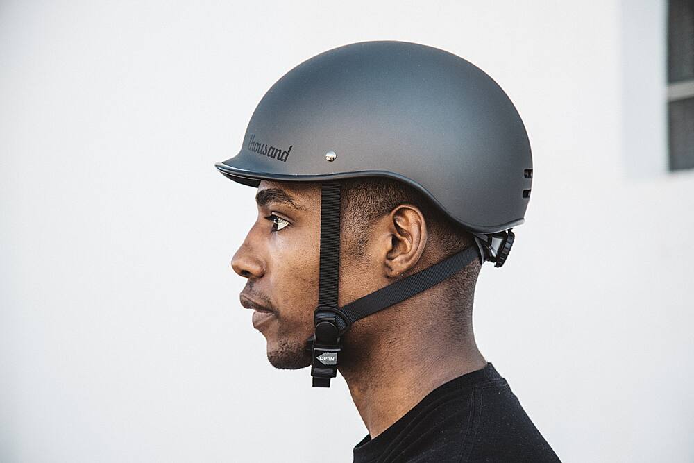 Alt View 16. Thousand - Heritage Bike and Skate Helmet - Stealth Black.