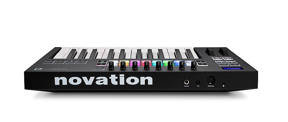 Alt View 11. Novation - Launchkey 25 [MK3] MIDI Controller - Black.