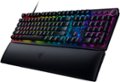 Alt View Zoom 11. Razer - Huntsman V2 Full Size Wired Optical Purple Clicky Switch Gaming Keyboard with Chroma RGB Backlighting - Black.