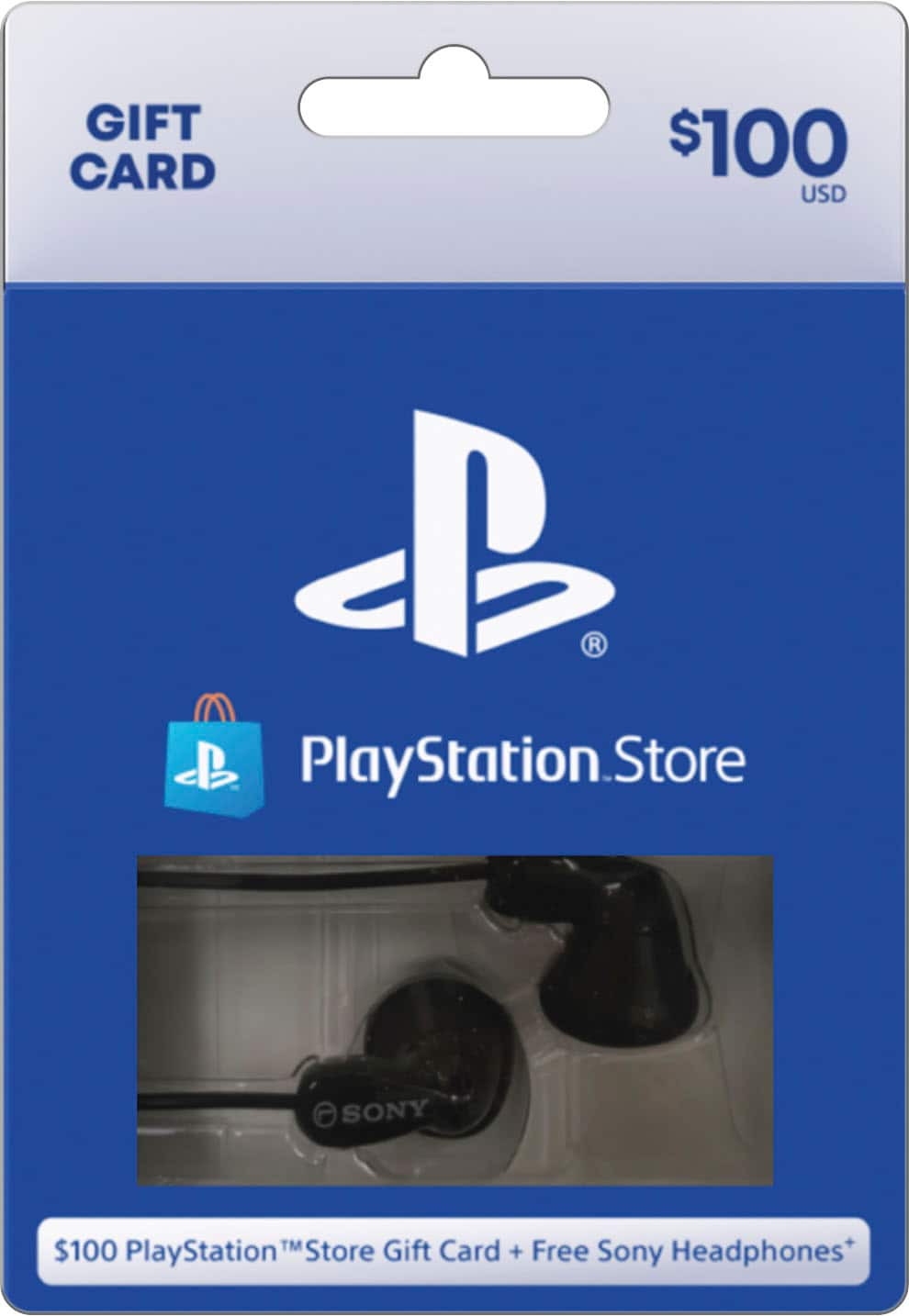 PlayStation Store $100 Gift Card + Free Sony Headphones Sony GWP Free  Headphones 100 - Best Buy