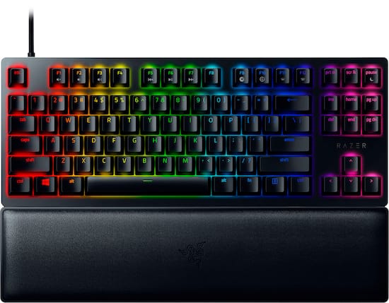 Razer Huntsman V2 TKL Wired Optical Red Linear Switch Gaming