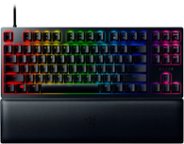  Razer Huntsman V2 TKL Tenkeyless Gaming Keyboard: Fast Linear  Optical Switches Gen2 & 8000Hz Polling Rate - Detachable Type-C Cable - PBT  Keycaps - Ergonomic Wrist Rest - Quartz Pink : Electronics
