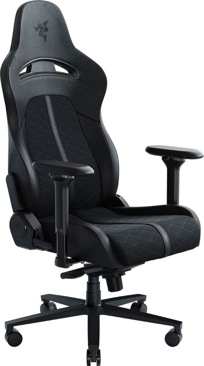 Angle. Razer - Enki Gaming Chair for All-Day Comfort - Black.