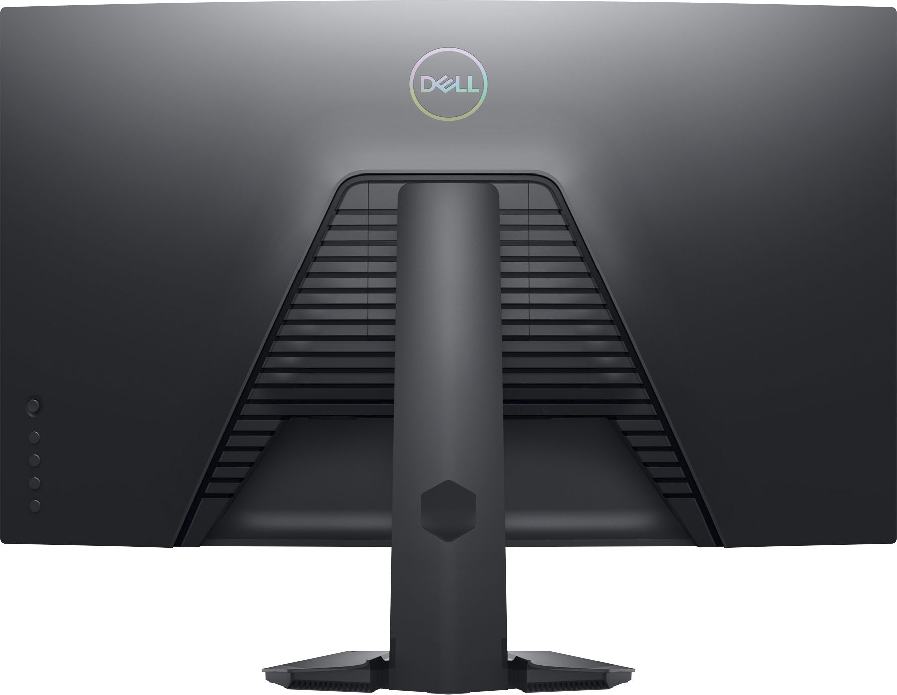 Back View: Dell - Geek Squad Certified Refurbished S3222DGM 32" LED Curved QHD FreeSync Monitor - Black