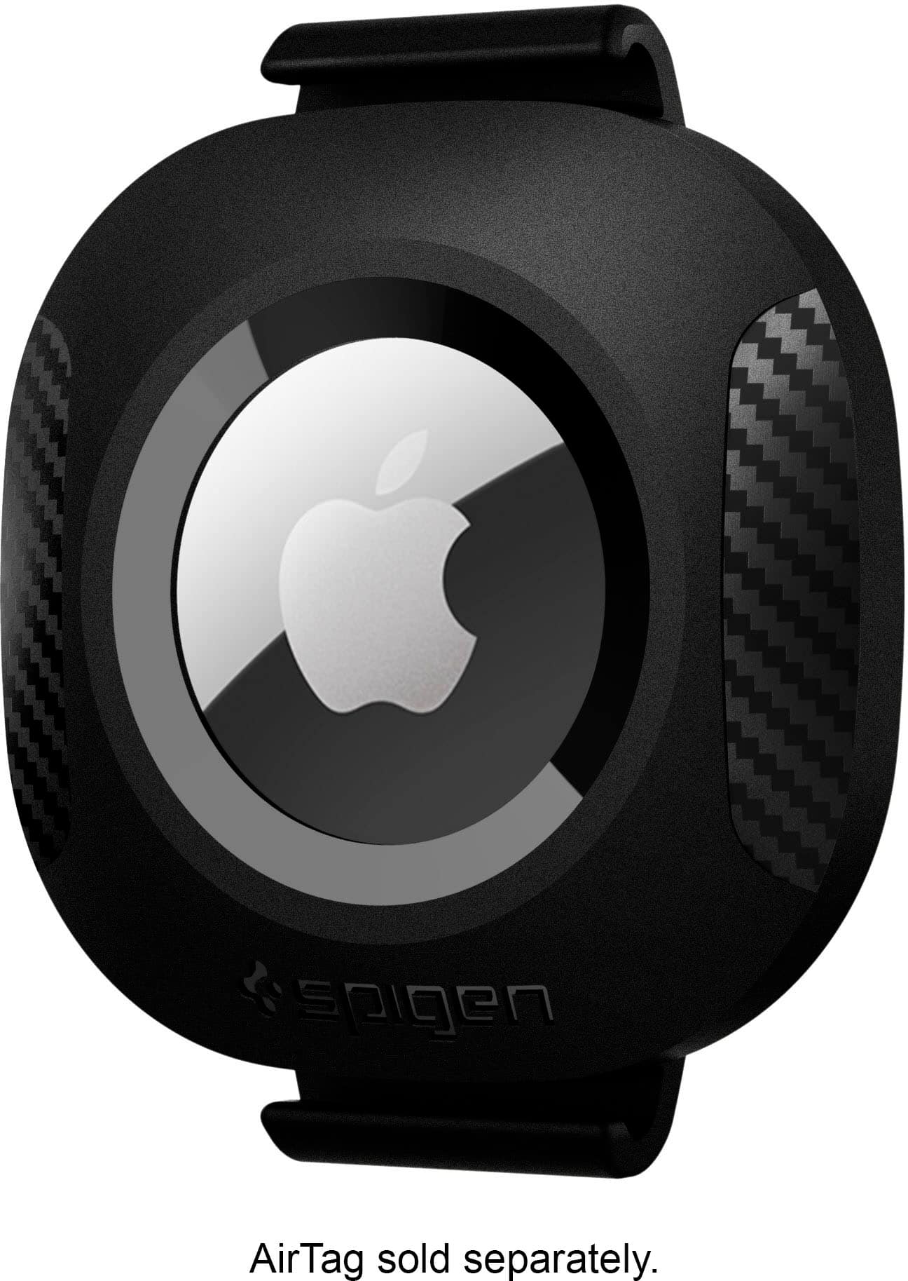 Alt View 17. Spigen - Pet Collar ComforTag for Apple AirTag - Black.