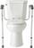 Front. Medline - Guardian Toilet Safety Rails, 300-lb. Weight Capacity, One Pair for One Toilet - Silver.
