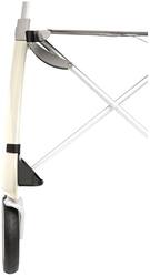 byAcre - Carbon Ultralight Rollator Accessory, Left Side Cane Holder - Black - Front_Zoom