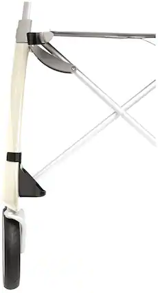 Front. byAcre - Carbon Ultralight Rollator Accessory, Left Side Cane Holder - Black.