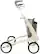 Front. byAcre - Carbon Ultralight Rollator Accessory, Grocery Bag - Gray.