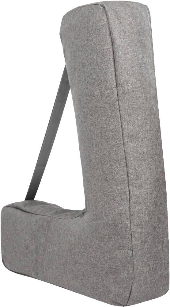 Front. byAcre - Carbon Ultralight Rollator Accessory, Storage Bag - Gray.