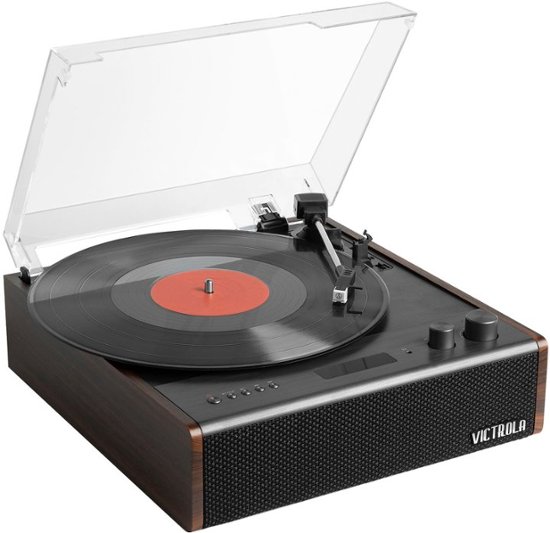 Victrola Eastwood Signature Hybrid Record Player Espresso VTA-73-ESP - Best Buy