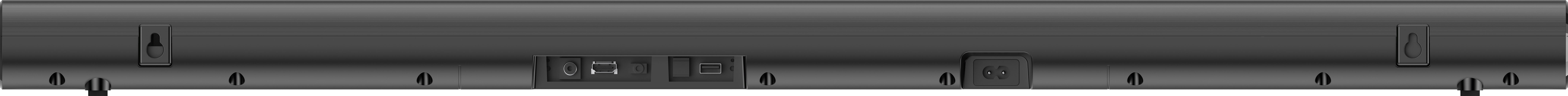 Back View: Hisense - 2.1-Channel Soundbar with Wireless Subwoofer - Black