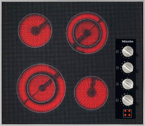 Front. Miele - KM 5621 208V - Stainless Steel.