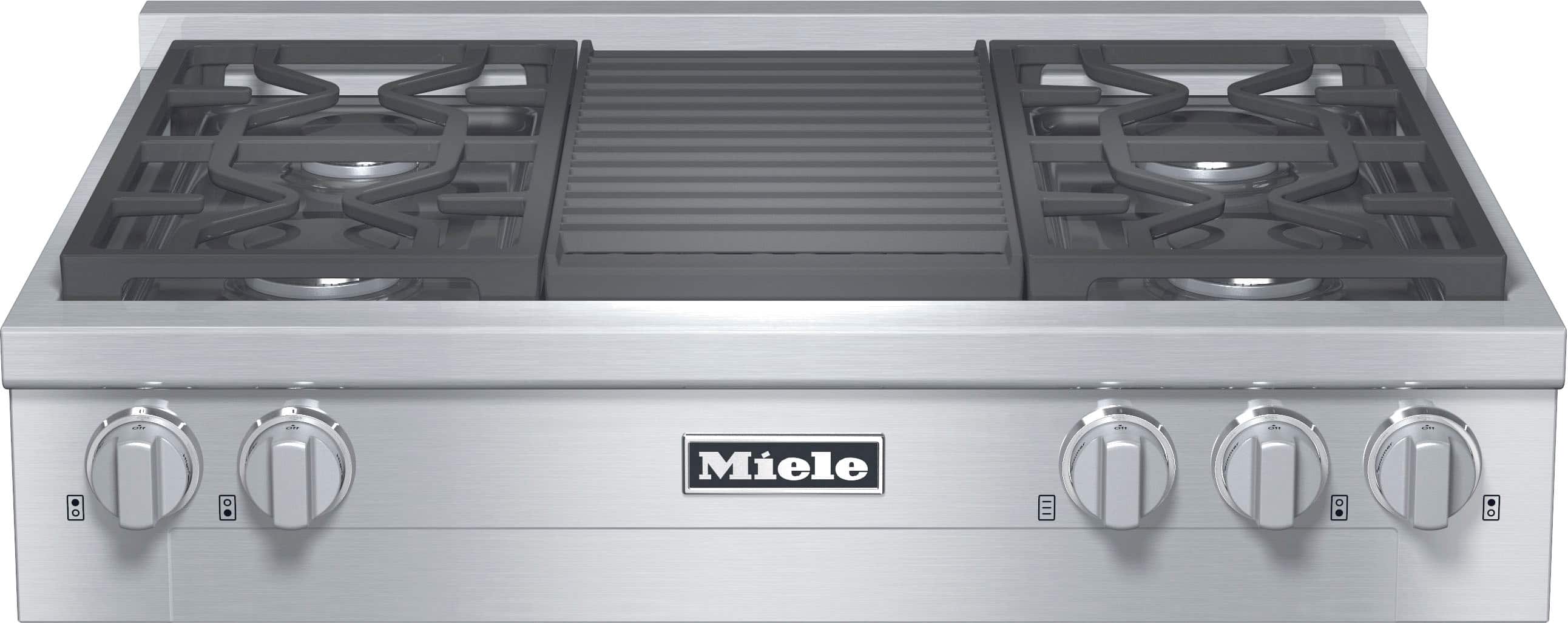 Front. Miele - Miele KMR1135-1G Rangetop.