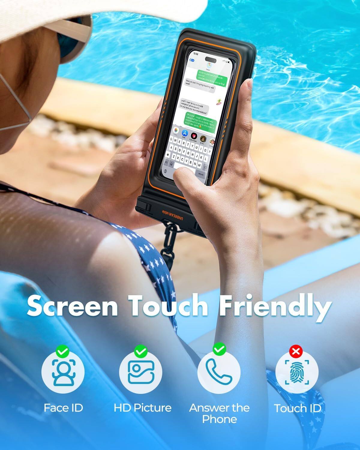 15/58

AS

THE sopetar 2019 code 5  Cacalabre - 
O  ... - 1 Y 4 $ 6 I 2 i a : CF it 2 I K X C L F 8  N 
UNBREANcoble

Screen Touch Friendly

x

Face ID
HD Picture Answer the Phone
Touch ID