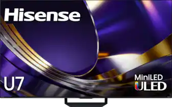 Hisense - 85" Class U7 MiniLED QLED UHD 4K HDR Glare-Free Smart Google TV with Gemini (2026)