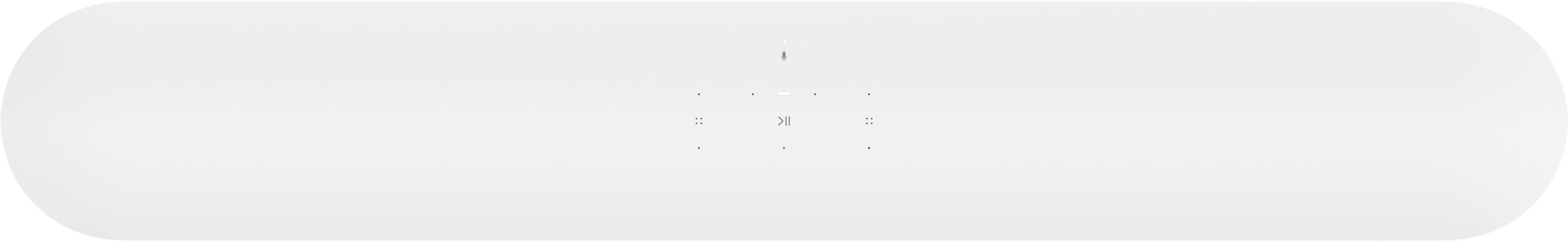 Angle View: Sonos - Beam (Gen 2) - White