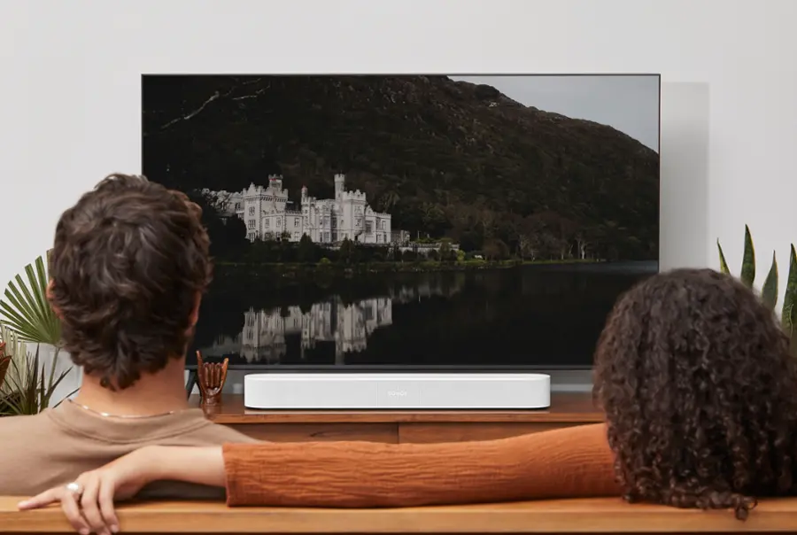 Alt View 14. Sonos - Beam (Gen 2) - White.