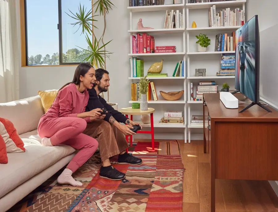 Alt View 15. Sonos - Beam (Gen 2) - White.