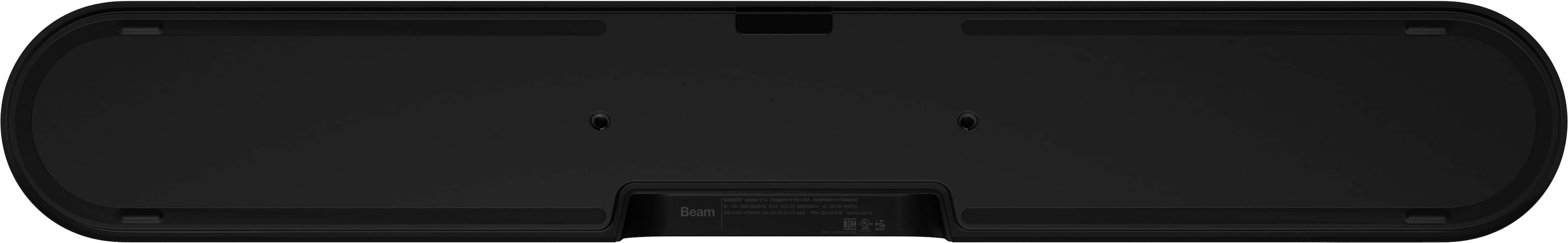 Back. Sonos - Beam (Gen 2) - Black.