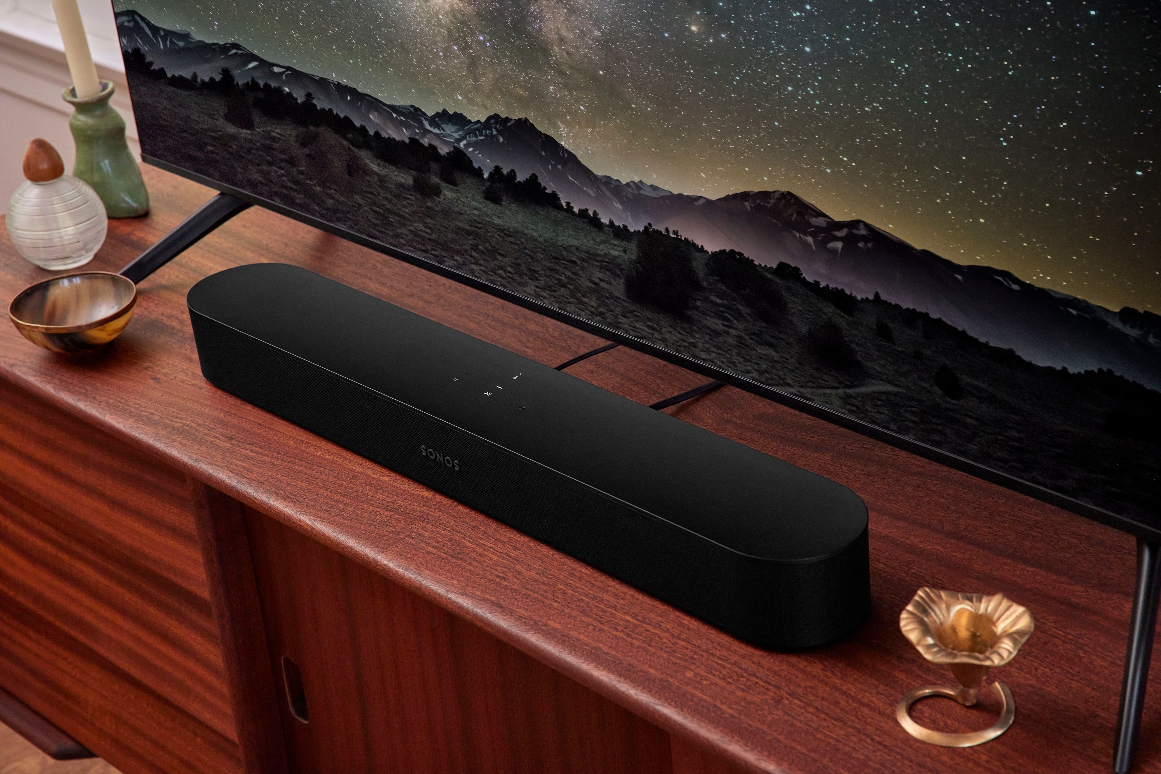 Færøerne Virkelig ansvar Sonos Beam (Gen 2) Black BEAM2US1BLK - Best Buy