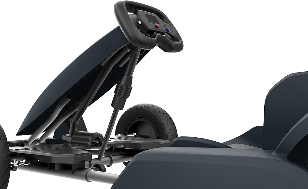 Angle View: Hover-1 - Formula Electric GoKart 15.5 mi Max Operating Range & 15 mph Max Speed - Black