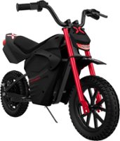 Hover-1 - Trak Electric Dirt Bike for Kids, Silent-chainless motor, Lithium-ion Battery, 9 mi Range, 9 mph Max Speed - Red - Front_Zoom