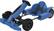 Angle. Hover-1 - Formula Electric GoKart 15.5 mi Max Operating Range & 15 mph Max Speed - Blue.