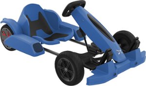 Hover-1 - Formula Electric GoKart 15.5 mi Max Operating Range & 15 mph Max Speed - Blue - Front_Zoom