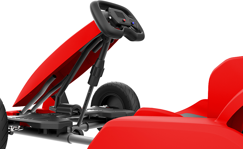 Angle View: Hover-1 - Formula Electric GoKart 15.5 mi Max Operating Range & 15 mph Max Speed - Red