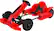 Front. Hover-1 - Formula Electric GoKart 15.5 mi Max Operating Range & 15 mph Max Speed - Red.