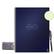 Front. Rocketbook - Core Smart Reusable Notebook Lined 8.5" x 11" - Midnight Blue.
