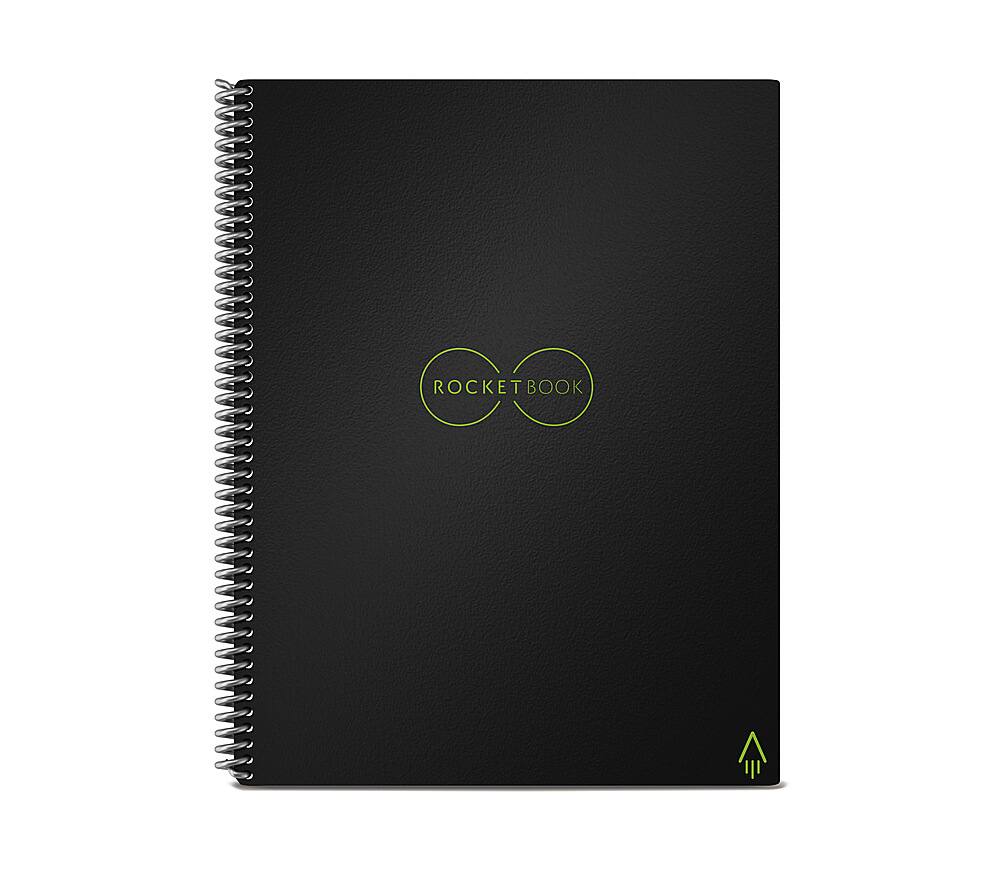 Alt View 11. Rocketbook - Fusion Smart Reusable Notebook 7 Page Styles 6" x 8.8" - Infinity Black.