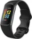 Left. Fitbit - Charge 5 Advanced Fitness & Health Tracker - Graphite.