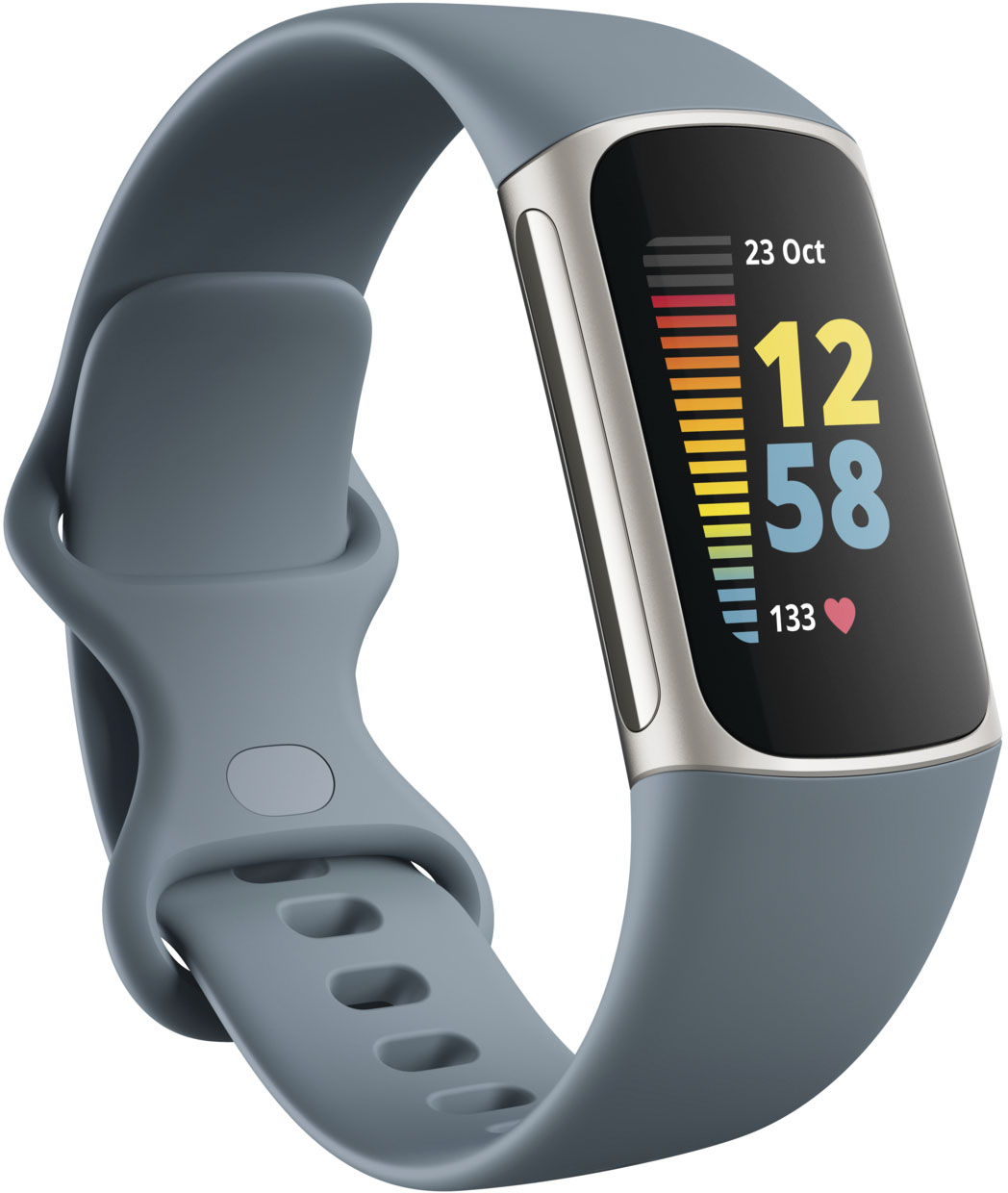 Fitbit Charge 5 Advanced Fitness & Health Tracker Platinum 