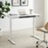 Alt View 14. Insignia™ - Adjustable Powered 1-Drawer Standing Desk with Electronic Controls – 47.6" Wide - White.