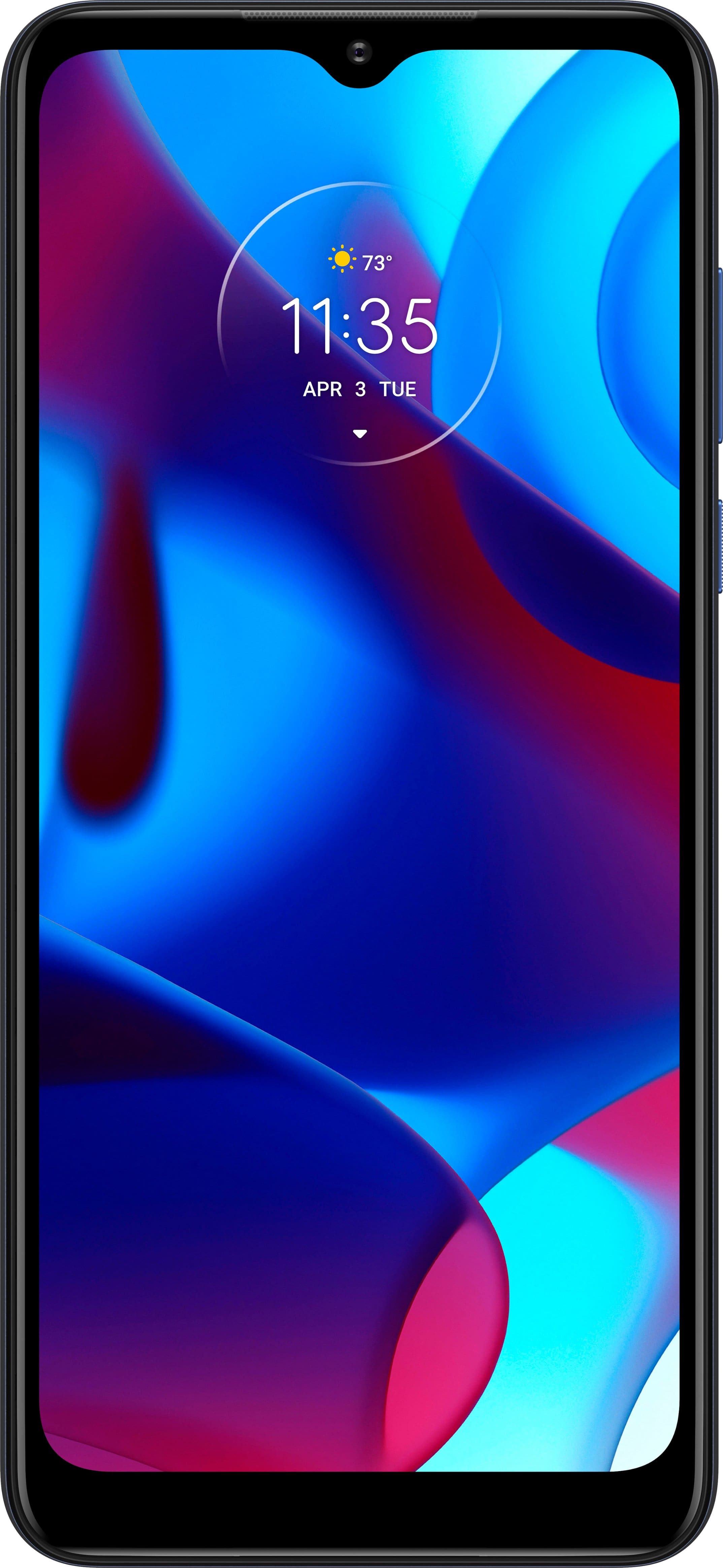 Motorola - Moto G Pure 32GB Memory (Unlocked) - Deep Indigo