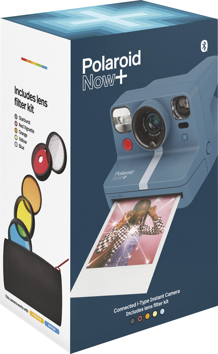Questions and Answers: Polaroid Now+ Blue Gray 9063 - Best Buy