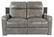 Alt View 12. RowOne - Prestige 2-Chair Leather Power Recline Loveseat - Grey.