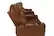 Left. RowOne - Prestige Straight 4-Chair Leather Power Recline Home Theater Seating - Brown.
