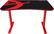 Angle. Arozzi - Arena Fratello Gaming Desk - Red.