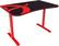 Left. Arozzi - Arena Fratello Gaming Desk - Red.
