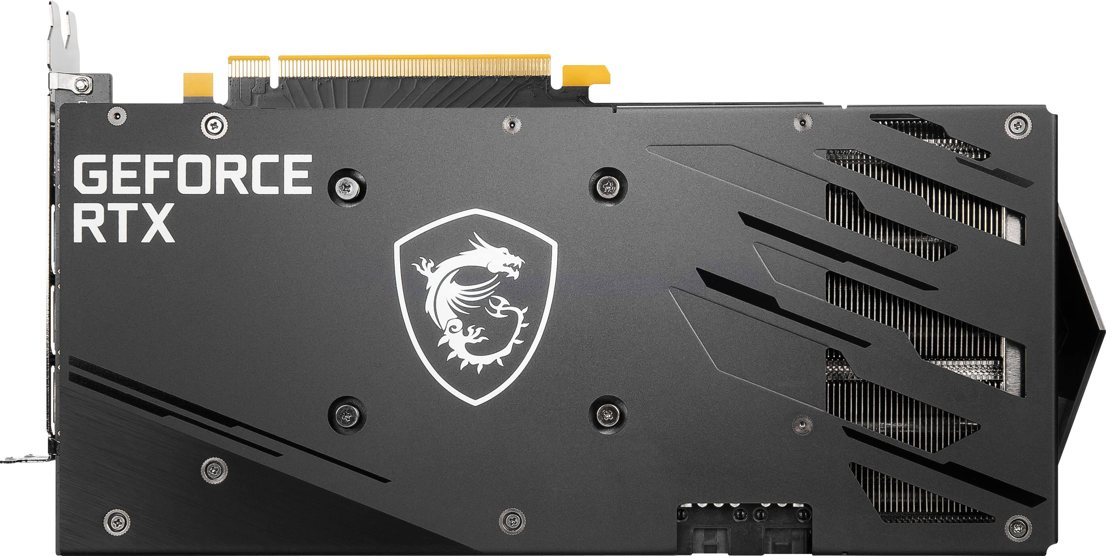 MSI GeForce RTX 3060 Gaming X (LHR) - Carte graphique MSI sur